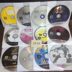 PS2ソフト12本セット【ディスクのみ被りなし】まとめ売り 【1620】