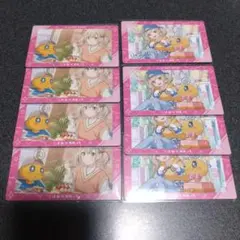 プロセカ たまごっち 小豆沢こはね エピカ 箔押し1&ノーマル7