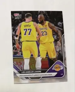 LEBRON JAMES LUKA DONCIC 116 Topps NBA