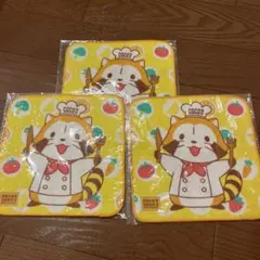 新品未開封　ココス　ラスカル　タオル　3枚セット