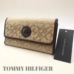 未使用品 トミーヒルフィンガー 長財布 三つ折り財布 大容量 レディース