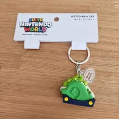 USJ　ルイージ　スーパー・ニンテンドー・ワールド　マリオカフェ　キーチェーン