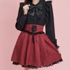 シークレットハニー レースバッスルスカートのサムネイル