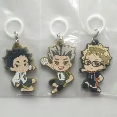 ハイキュー 月島蛍 木兎光太郎 赤葦京治 でふぉラバ！めじるしガチャマスコット