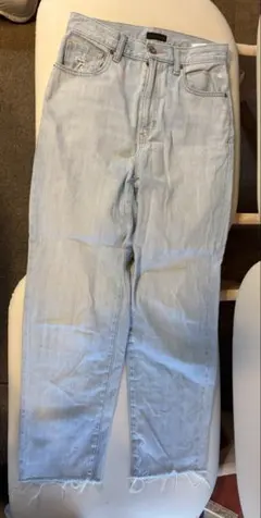 UNIQLO JEANS ライトブルー デニムパンツ 25(63.5)アンクル丈