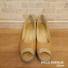 1度着用　HILLS AVENUE 　ヒルズアベニュー　　 パンプス　23