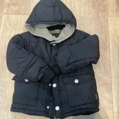 ブラック 中綿コート