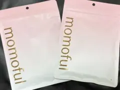 【momoful】おりもの吸水ショーツ 黒　2枚　Tバックタイプ サイズL