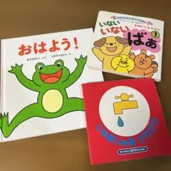 じゃあじゃあびりびり　いないいないばあ ① おはよう　3冊セット