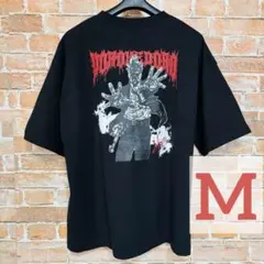 ドロヘドロ Tシャツ 黒 アクキー付 メンズ　M