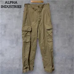ALPHA INDUSTRIES 00s cargo pants brown