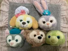 香港ディズニーランド限定⭐︎カスタマイズカチューシャパーツ　５種セット