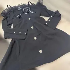 美品　アンクルージュ　姫可愛いデカリボンワンピース　姫ギャル