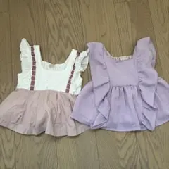 GWセール プティマイン トップス　チュニック　女の子　まとめ売り　90cm