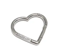 【本日限定価格】HUMANMADEハートカラビナシルバー新品キーリング