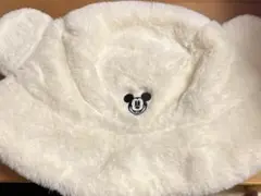 ディズニー　もこもこファンキャップ　ミッキー　帽子