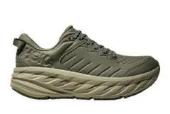 新品未使用 Hoka Bondi SR "Olive Hyze/Bally"