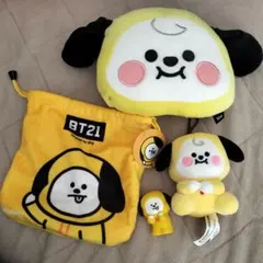 BTS BT21 チミー CHIMMY ぬいぐるみ 巾着等 セット