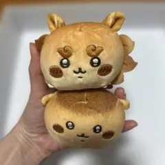 ちいかわベーカリー　パンみたいなもちもちマスコット　シーサー　くりまんじゅう