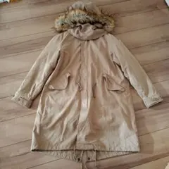 【美品】BACK NUMBER モッズコート ファー付きフード