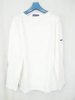 SAINT JAMES セントジェームス　ウエッソンエルボーパッチ ホワイト