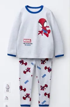 zarakids 96cm MARVEL スパイダーマン パジャマ 上下セットのサムネイル