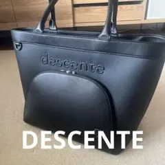 DESCENTE デサント　ゴルフ　キャディバック　サブバック新品未使用　黒 デサントゴルフ DESCENTE ゴルフ FABRIC & TECH キャディバッグ