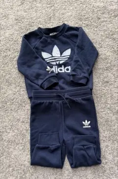 adidas セットアップ ネイビー