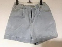 ☆デニム ショートパンツ ライトブルー　L☆