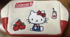 InRed 10月号付録 ハローキティ ポーチ Coleman