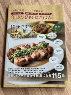 今日の発酵食ごはん 10分で3品つくれる発酵食レシピ
