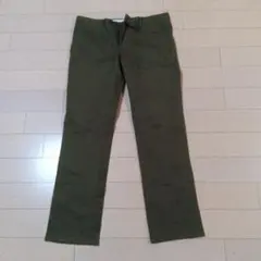 オリーブグリーン 　 チノパン　Lサイス　メンズ