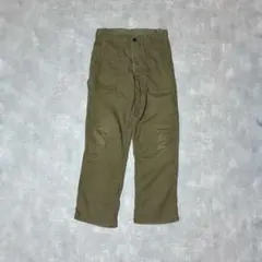 JOE McCOY ベイカー パンツ 旧リアルマッコイズ カーキ The REAL McCOY'S ベイカーパンツのご紹介です♪ | リアル