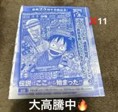 ルフィ プロモ 週刊少年ジャンプ付録 P-033 未開封高騰中✨