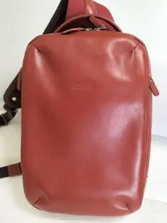 DOUBLES レザー ボディバッグ ショルダーバッグ メンズ/レディース共用！