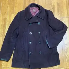 お値下げ❗️TAKEO KIKUCHI(キクチタケオ)ハーフコートL 小豆色