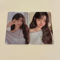 IVE SHOW WHAT WHO I AM ソウルコン　ウォニョン　トレカ