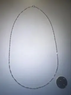 pt850 刻印 スクリュー タイプ チェーン ネックレス 40cm 3.03g - メルカリ