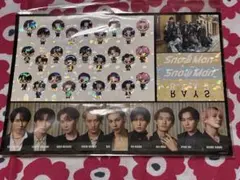 SnowMan RAYS 特典ステッカー