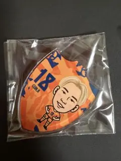 エスパルス　18郡司　アクリルバッチ