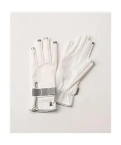 ◎212【新品】LANVIN SPORT ランバン 両手用グローブ ホワイト21のサムネイル
