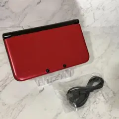 【動作品・美品】ニンテンドー 3DS LL レッド ブラック 赤 本体 良品