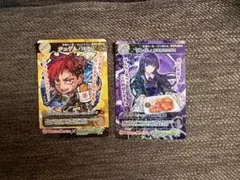 ほっともっと×モンスト　ホログラムカード リンネ　ジュゲム　モンスターストライク