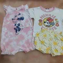 ミニーマウスベビー服 70 cm