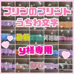 yさま専用　連結うちわ文字　文字パネル　うちわ文字