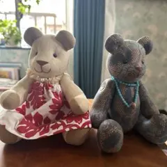 手作りぬいぐるみクマセット