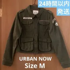 ヴィンテージ　ミリタリージャケット　カーキ　オリーブ　レディース　Mサイズ　美品