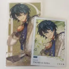 あんスタ 青葉つむぎ 聚光舞台 クリアカード チェキ風カード
