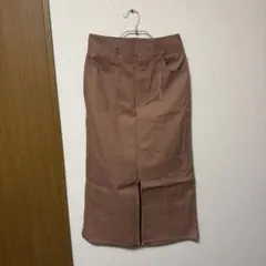 GU ハイウエストスリットナロースカート