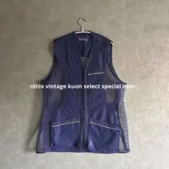 昭和レトロベスト　フィッシングベスト　レイヤード　フェスコーデ　夏コーデ　重ね着のサムネイル